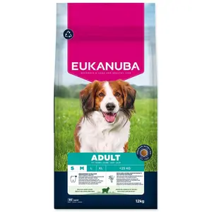 EUKANUBA Adult mit Lammfleisch und Reis 12kg Trockenfutter für kleine ...