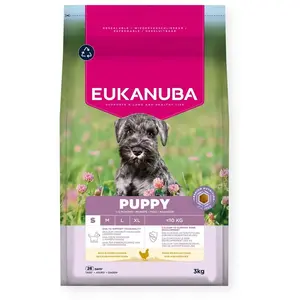 Eukanuba Hundefutter Für Kleine Welpen Reich An Huhn 3 Kg