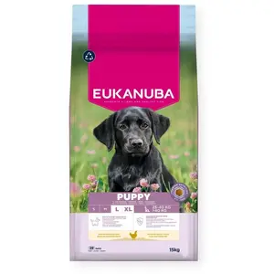 Eukanuba Welpen L Xl Hundefutter Reich An Huhn 15 Kg