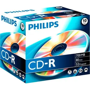 Philips Cd-r 52x Jc 10 Einheiten günstig