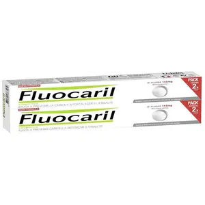 PAROGENCYL Fluocaril Bi-fluor Blanqueador 2x75ml Zahnpasta One Size günstig