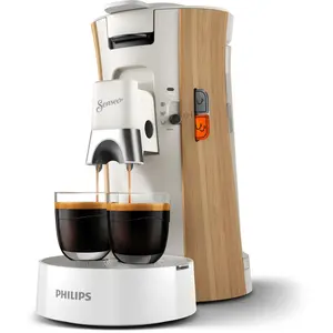 Philips Senseo® Select Kaffee Pad Maschine, 3 Kaffeespezialitäten, Cre...