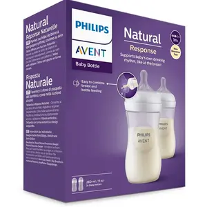 Philips Avent Natural Response 260ml Teats T3 Fläschchen 2 Einheiten günstig