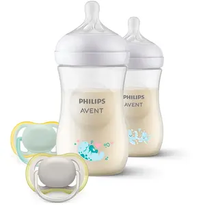 Philips Avent Natural Response Set Mit 2 Babyflaschen Und 2 Schnullern günstig