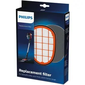 Philips Original-Ersatzfilterset für Philips SpeedPro Max Akkusauger F...