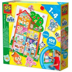 Ses Sticker-poster-bastelset