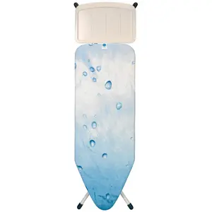Brabantia Solide Ice Water, Bügelbrett, Blau, Weiss