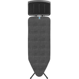 Brabantia Bügelbrett C 124 x 45 cm Denim Black Dampfeinheitablage