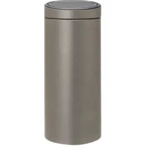 Brabantia Touch Bin 30 Liter Platinum