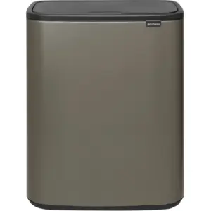 Brabantia Bo Touch Bin 60 Liter Platinum