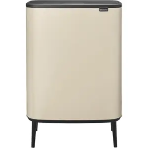 Brabantia Bo Touch Bin Hi Mülleimer 60 Liter Soft Beige