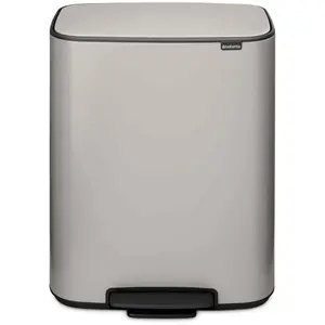 Brabantia Bo Treteimer 2 x 30 Liter Soft Grey günstig
