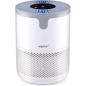alpina Luftreiniger mit HEPA H13 Filter und Ionisator für Räume 5-10 m...