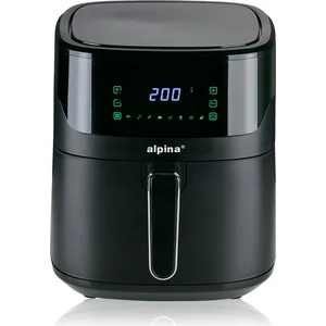 alpina Airfryer XL - Heißluftfritteuse 6L - Air Fryer 2 bis 5 Personen...