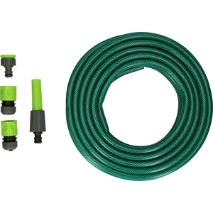 Kinzo Garden Gartenschlauch-Set   15 m     1,4 cm   inkl. Düse und 3 A...