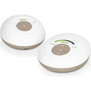 Alecto DBX110 - DECT Babyphone mit Full ECO-Modus - Weiß/Grau