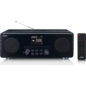 Lenco DIR-261BK - Internetradio mit DAB+ und FM-Radio, CD/MP3-Player, ...