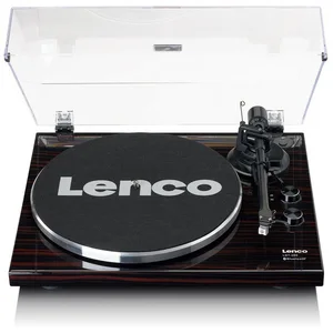 Lenco LBT-288WA Plattenspieler (Riemenantrieb, Bluetooth, USB Adapter,...