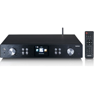 Lenco DIR-250BK - Internetradio mit DAB+, UKW Radio, MP3-Player und Bl...