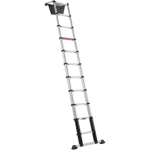 kaiserkraft, Leiter + Gerüst, Teleskop-Anlegeleiter (Anlegeleiter, 320 cm)