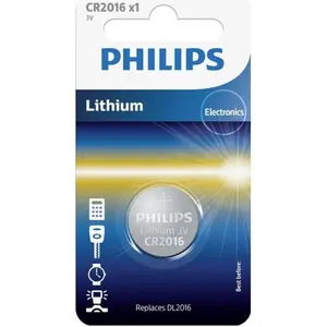 Philips Akku CR2016/01B (1 Stk., CR2016, 75 mAh), Batterien + Akkus günstig
