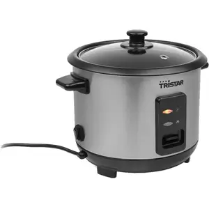 Tristar RK-6146, Schwarz, Silber, 1 l, Tasten, 0,8 m, Edelstahl, Glas günstig