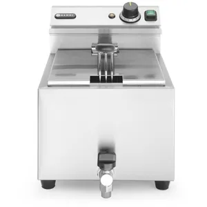 HENDI Friteuse MasterCook      8 Ltr mit Ablasshahn  230V-3500W günstig