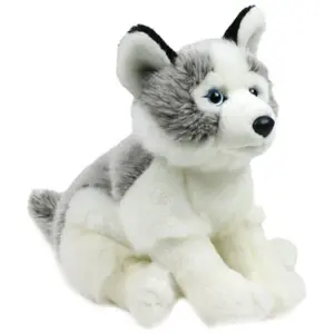WWF - Plüschtier - Husky (23cm) lebensecht Kuscheltier Stofftier