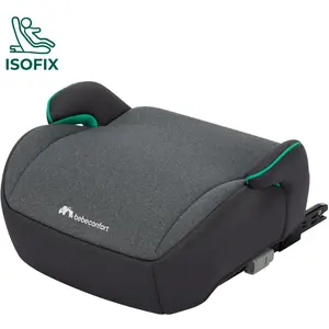 Bebeconfort Manga i-Fix Sitzerhöhung, ISOFIX-Sitzerhöhung, leichtgewichtige Auto-Sitzerhöhung, von 6-12 Jahren, 22 36 kg, 125 150 cm, Tinted Graphite