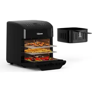 Tristar FR-9065 Airfryer Backofen   12 vorprogrammierte Einstellungen ...