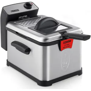 Princess 183001 Fritteuse Superior, Fritteuse, 3 l, 0,6 kg, 190 °C, Ei...