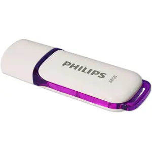 Philips USB 2.0 64GB Snow Edition Purple (64 GB, USB-A), USB Stick, Violett günstig