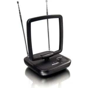 Philips Digital-TV-Antenne SDV5120/12, Schwarz, 36 dBi, FM, UHF, VHF, ...