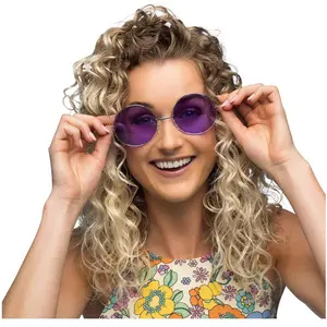 Boland Party Brille Hippie XL lila günstig
