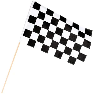 Boland Kostüm Handflagge Fahne Rennen Rennfahrer 30x45cm günstig