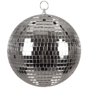 Boland Hängedekoration Discokugel silberfarben 20 cm Spiegelkugel Part... günstig