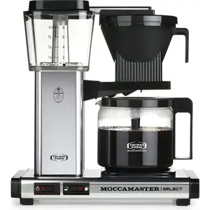 Moccamaster KBG Select Polished Silver, Filterkaffeemaschine, 1,25 l, ...