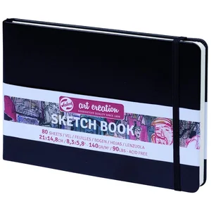 Talens Skizzenbuch ROYAL TALENS Art Creation Skizzenbuch, 210 x 148 mm, schwarz