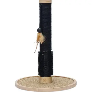 Designed by Lotte 440811, Katzenkratzbaum, Freistehend, Schwarz, Braun... günstig