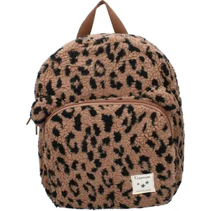 Vadobag Rucksack Beary Excited mit bärigem Leo-Print Brown One Size