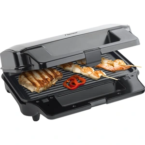 Bestron Antihaftbeschichteter 3-in-1 Sandwich-Kontaktgrill, 900 W, Sch...