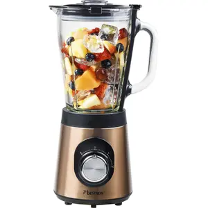 Bestron Standmixer, mit Puls-Funktion, 500 Watt, 1,5 Liter, Farbe: Kup...