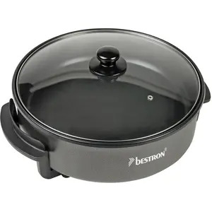 Bestron AHP1500Z Paella-Pfanne, Tischgrill, Grau günstig
