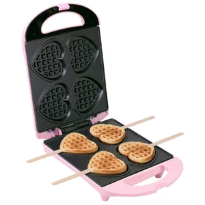 bestron Waffeleisen DSW271, 780 W, Herzwaffeln am Stiel   780 W, inkl....