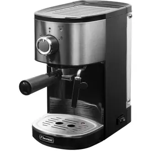 Bestron Espressomaschine, Siebträgermaschine, Schwarz