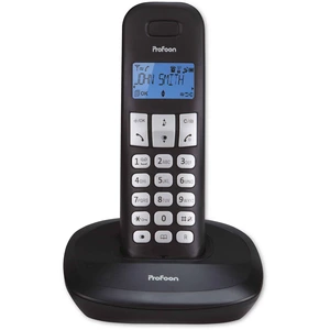 Profoon PDX-1100 - DECT-Telefon mit 1 Mobilteil, Schwarz