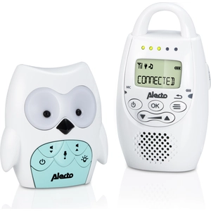 Alecto DBX-84 - DECT Babyphone Eule, Weiß/Mintgrün günstig