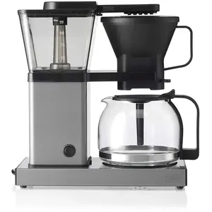 Trebs 24110, Filterkaffeemaschine, 1,3 l, Schwarz, Edelstahl