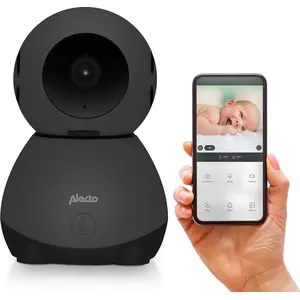 Alecto SMARTBABY10BK - WLAN-Babyphone mit Kamera - Schwarz günstig