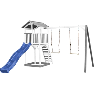 AXI Beach Tower Spielturm aus Holz in Weiß & Grau | Spielhaus für Kind... günstig